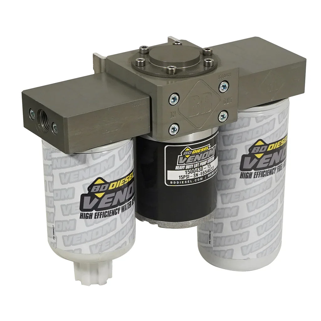BD Diesel Venom Fuel Lift Pump Dodge Cummins 5.9L (03-04.5) w/ Filter & Separator - 1050335 - Image 4