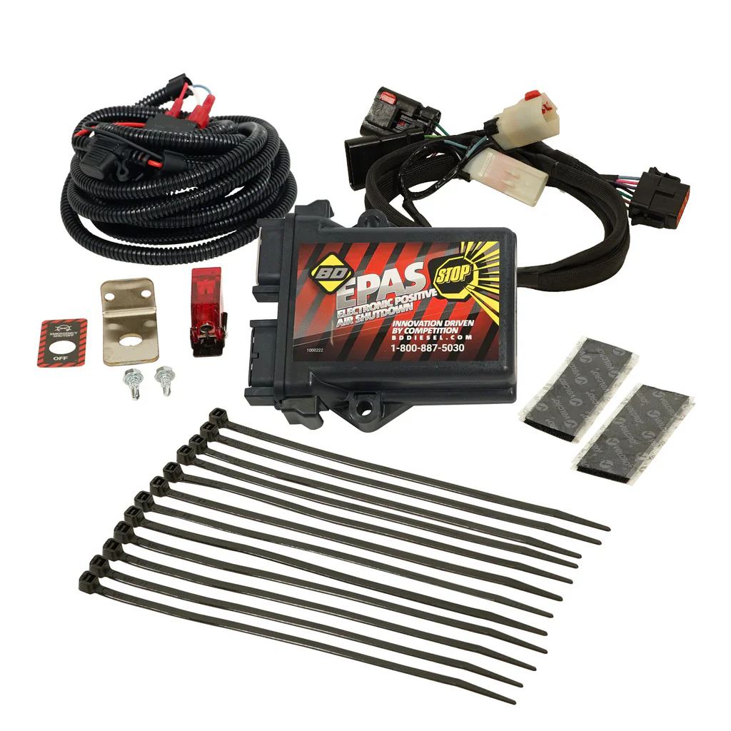 BD Diesel Electronic Positive Air Shutdown Dodge Ram 6.7L Cummins (2010-2018) 1036751