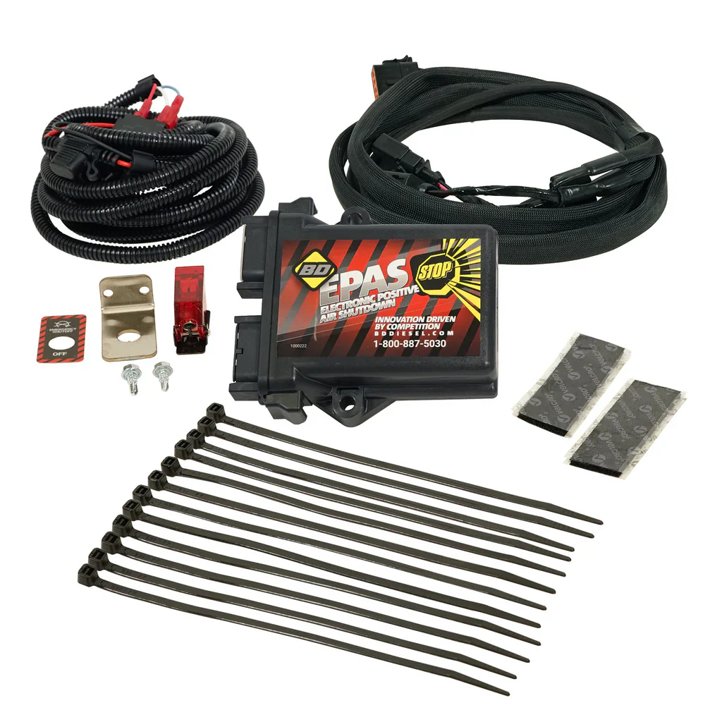 BD Diesel Electronic Positive Air Shutdown Ford F250 / F350 Super Duty 6.4L (08-10) 1036754