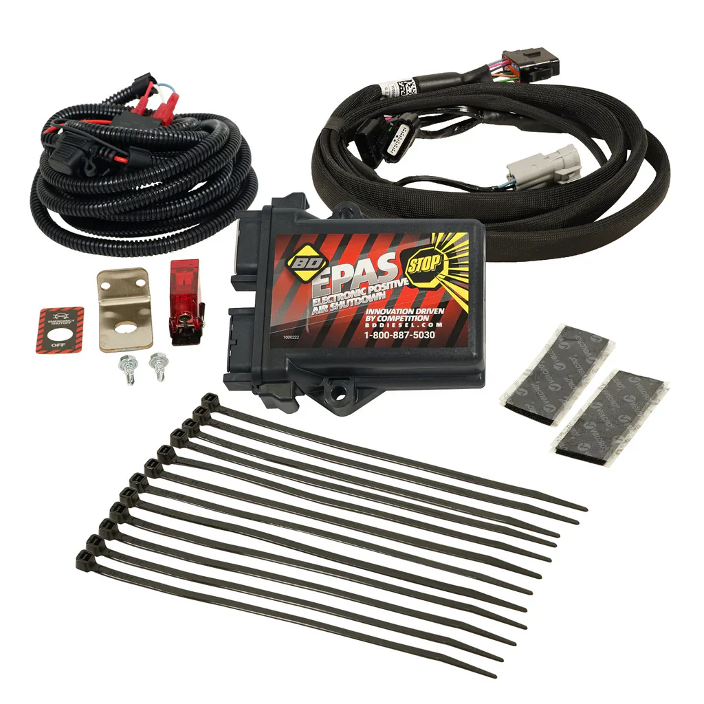 BD Diesel Electronic Positive Air Shutdown GMC Sierra 6.6L Duramax (2008-2010) 1036758