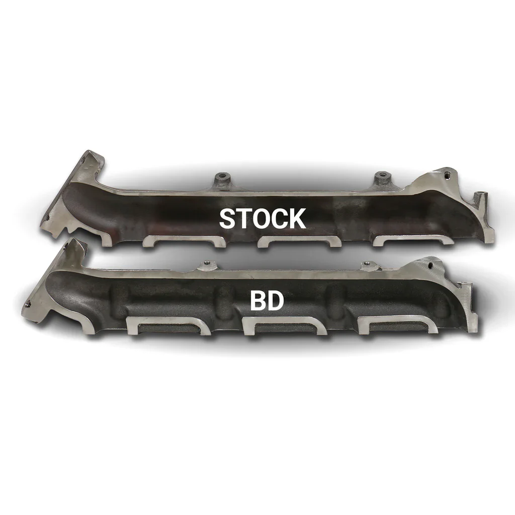 BD Diesel Exhaust Manifold Kit Ford F250 F350 F450 F550 Super Duty 6.7L (11-16) 50 State CARB/Smog Legal 1043007 - Image 3