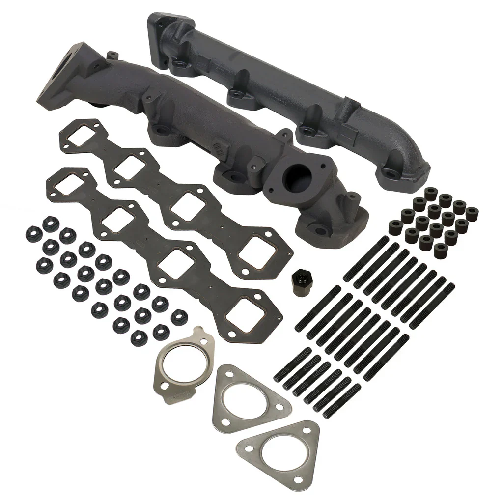 BD Diesel Exhaust Manifold Kit Ford F250 F350 F450 F550 Super Duty 6.7L (17-19) 50 State CARB/Smog Legal 1043008