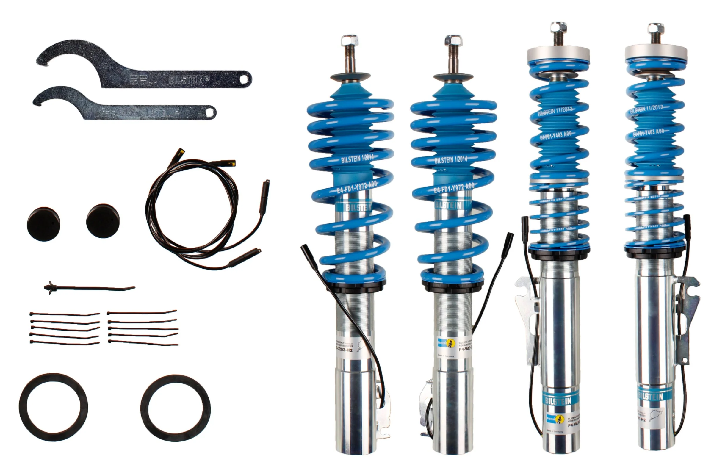 Bilstein B16 Coilovers Porsche Boxster (2005-2012) [DampTronic] Front and Rear Kit - 49-122046