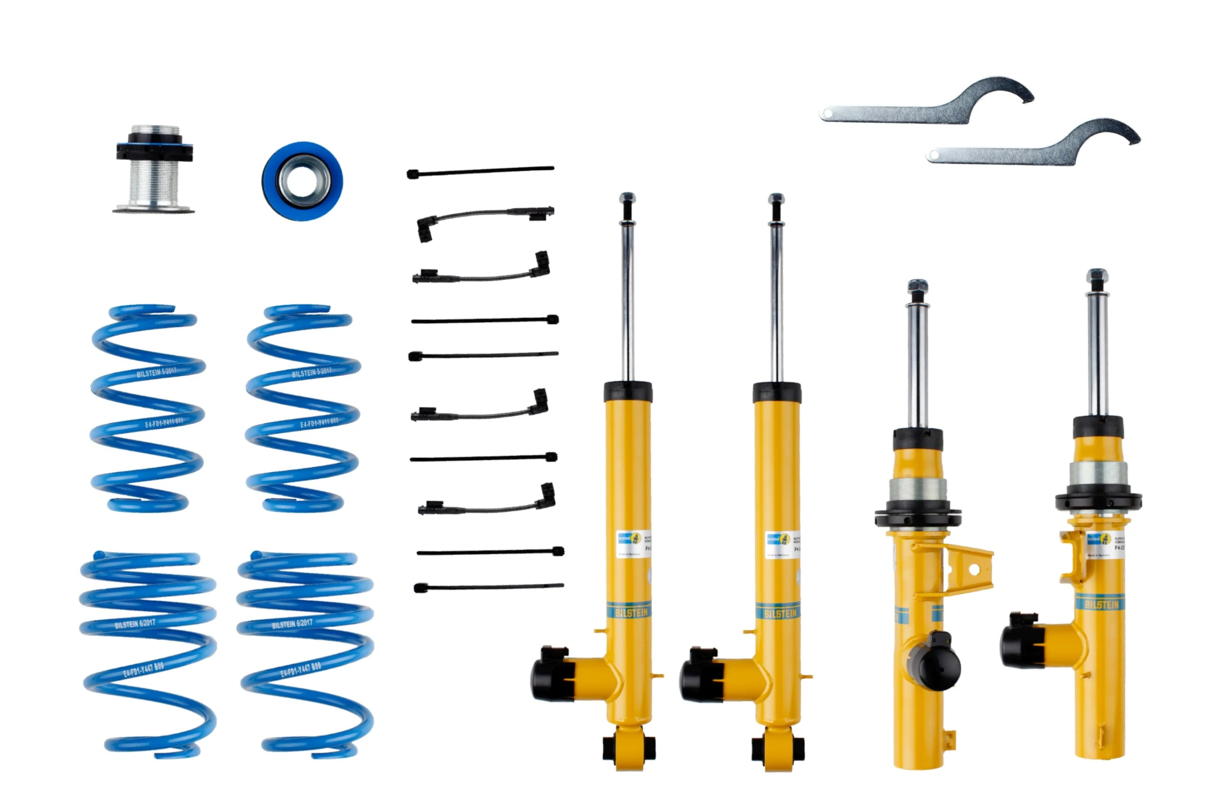 Bilstein B16 Coilovers VW GTI (2015-2021) [DampTronic] Front and Rear Kit - 49-255874