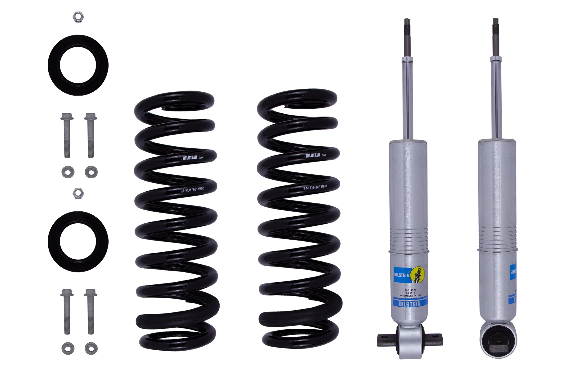 Bilstein B8 6112 Lift Kit Coilovers Ford Ranger (2019-2023) Front Kit Only - 47-294301