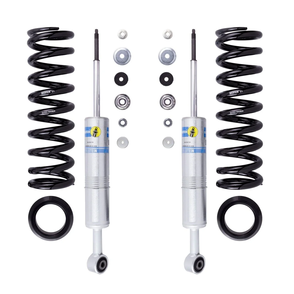 Bilstein B8 6112 Suspension Kit Toyota 4Runner (10-21) Front Lift/Leveling Shocks/Springs