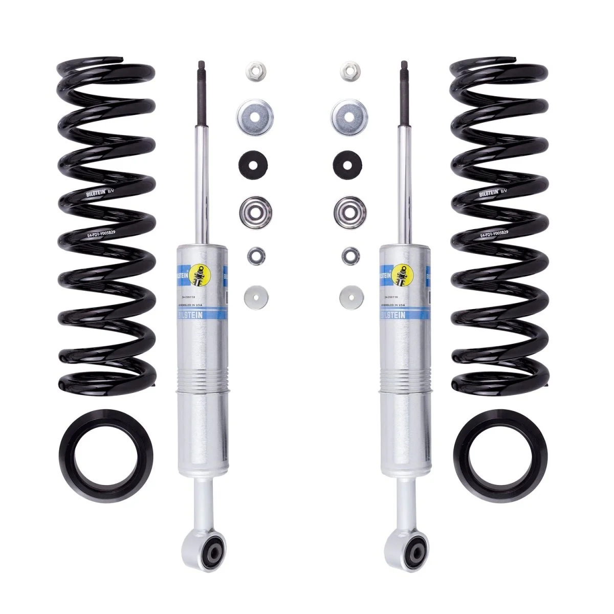 Bilstein B8 6112 Suspension Kit Toyota FJ Cruiser (10-14) Front Lift/Leveling Shocks/Springs 47-311039