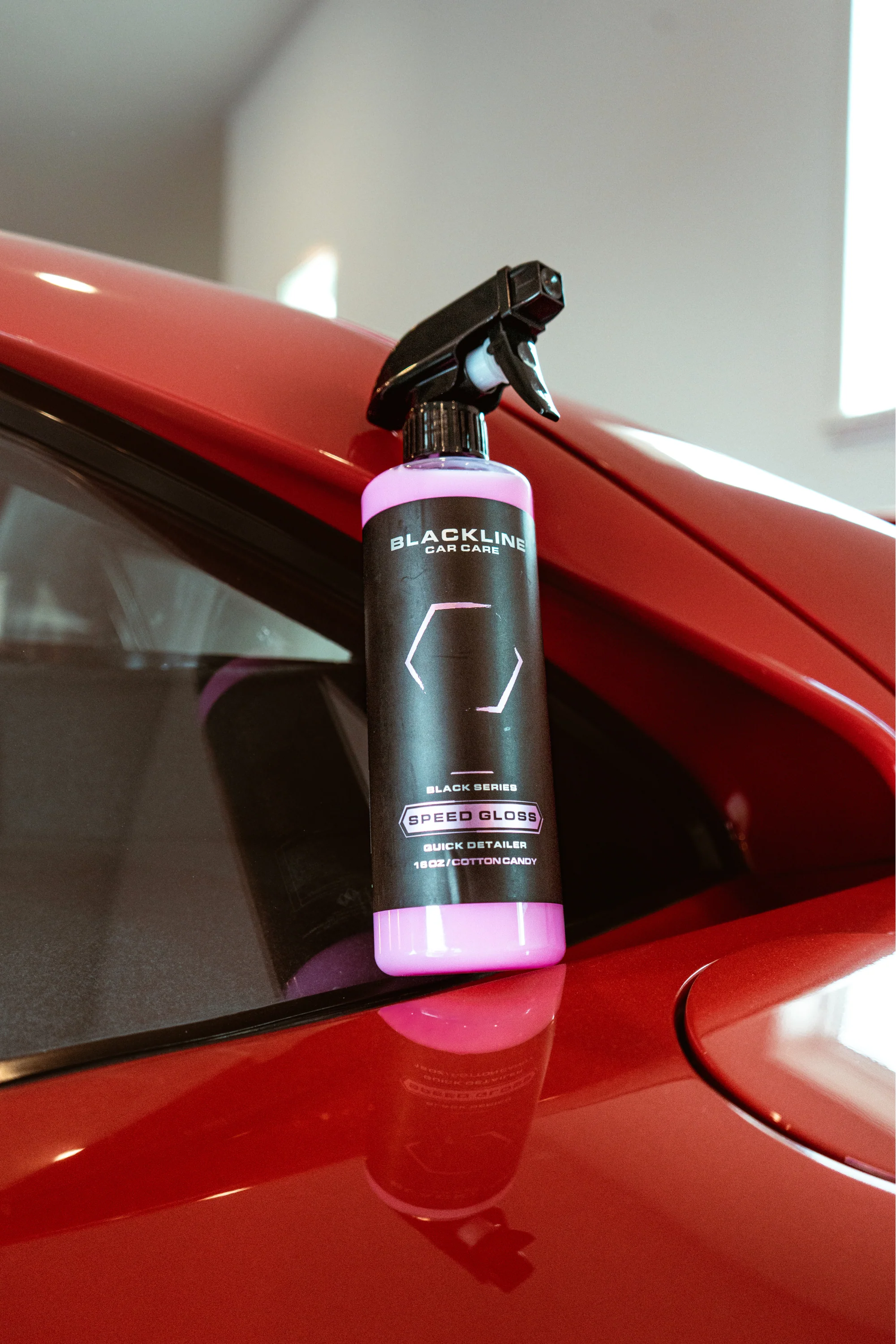 BLACKLINE Speed Gloss Quick Detailer - High-Shine SiO2 Infused Ceramic Spray 16oz - Image 4
