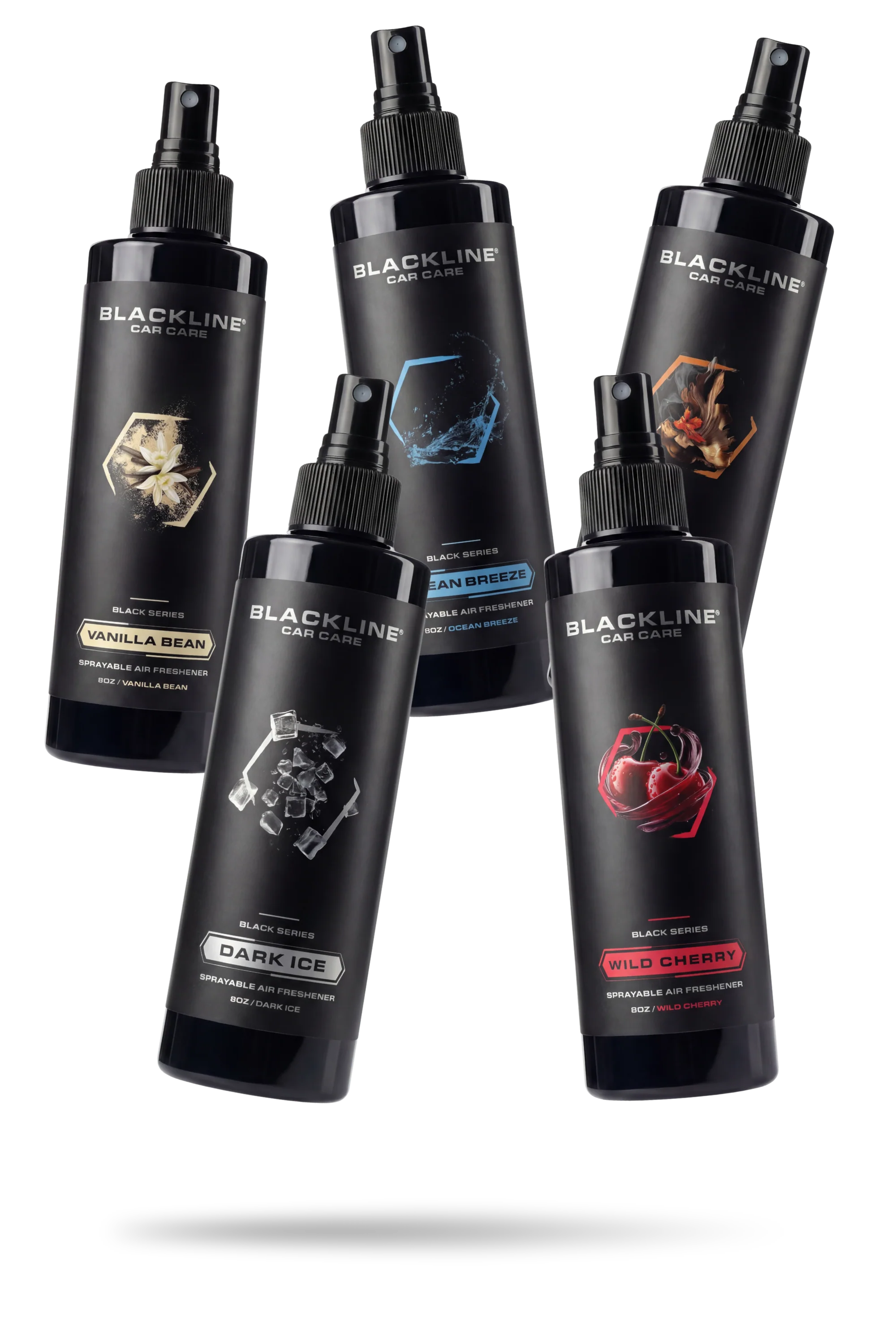Car Air Freshener Spray – Long Lasting Odor Eliminator for Cars & Trucks | BLACKLINE® 8oz - Image 14