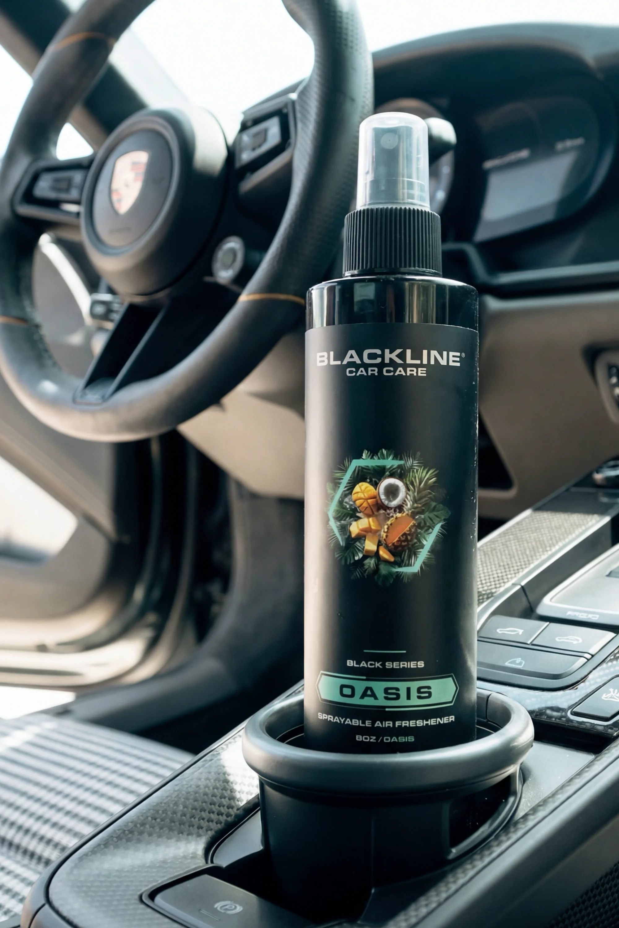 Car Air Freshener Spray – Long Lasting Odor Eliminator for Cars & Trucks | BLACKLINE® 8oz - Image 3
