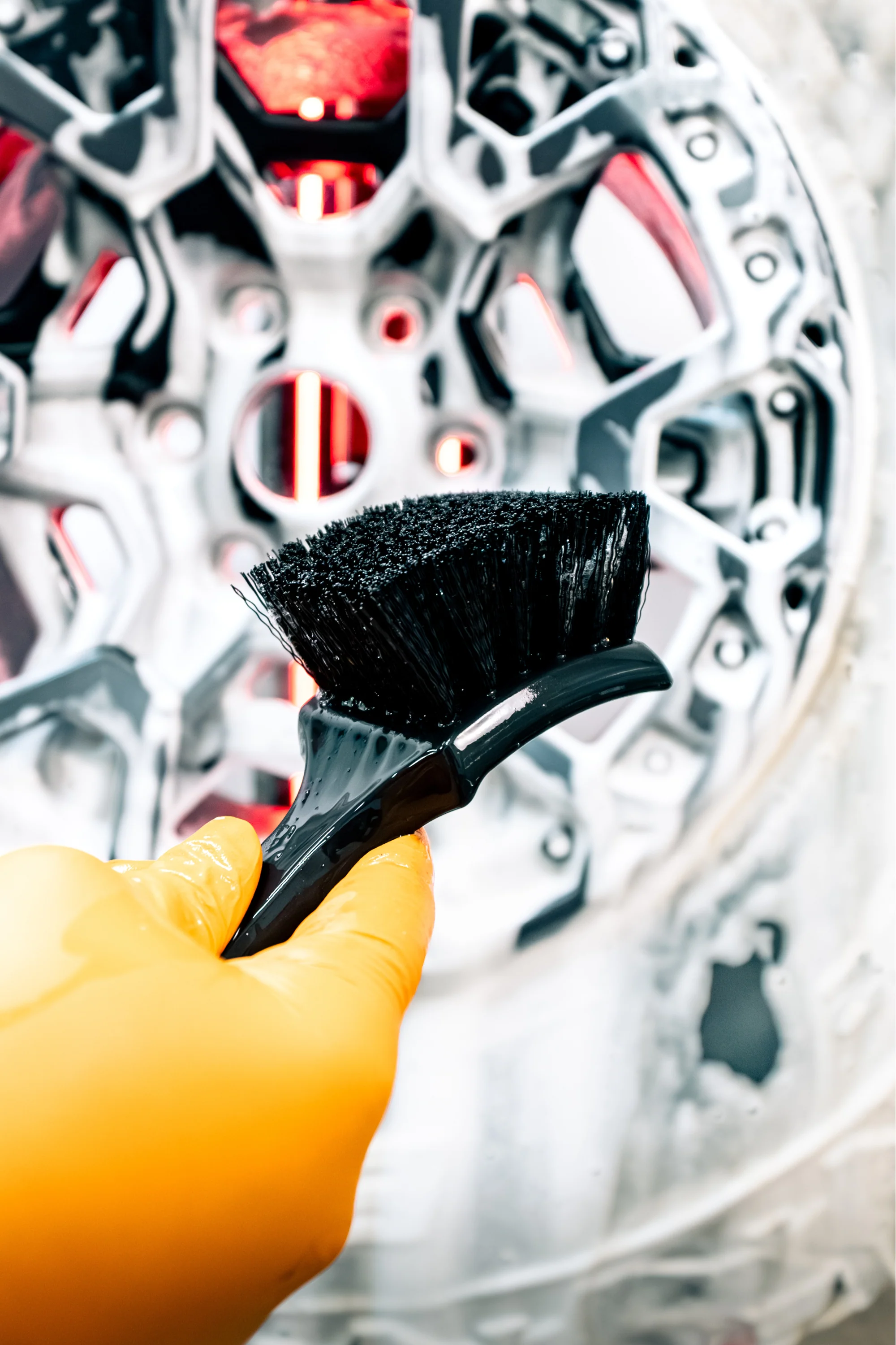 Blackline® Stiff Bristle Brush - Tire, Mat & Carpet Detailing Tool - Image 7