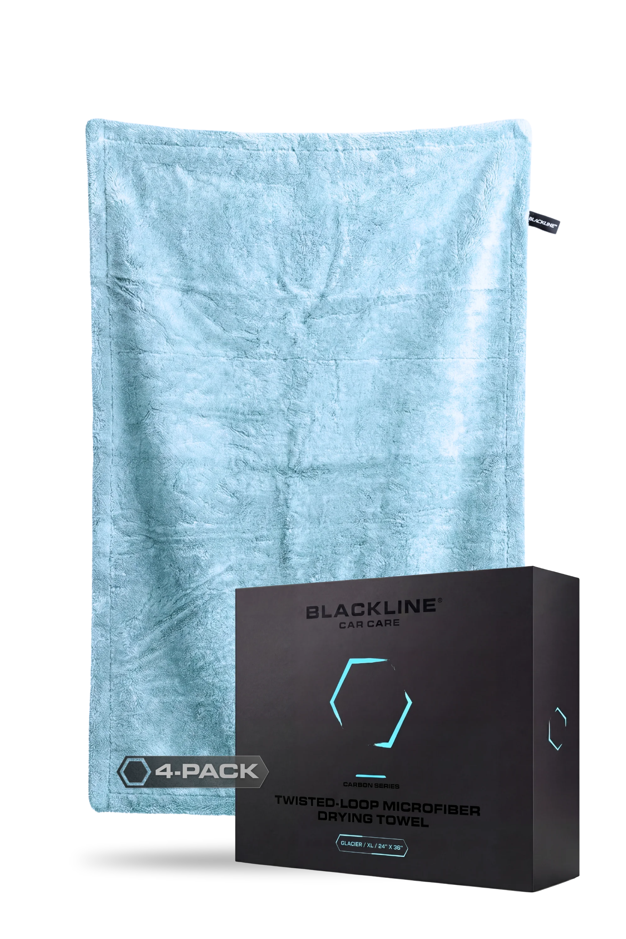 Blackline 1300 GSM Twisted-Loop Microfiber Drying Towel (2x3 ft) - Image 40
