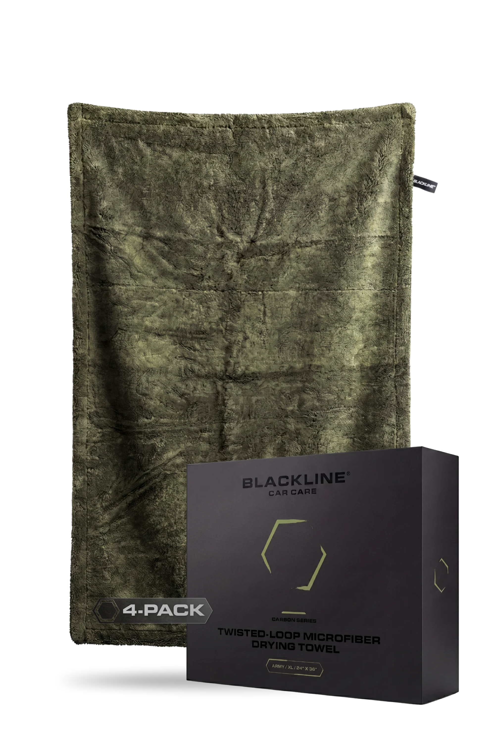 Blackline 1300 GSM Twisted-Loop Microfiber Drying Towel (2x3 ft) - Image 45