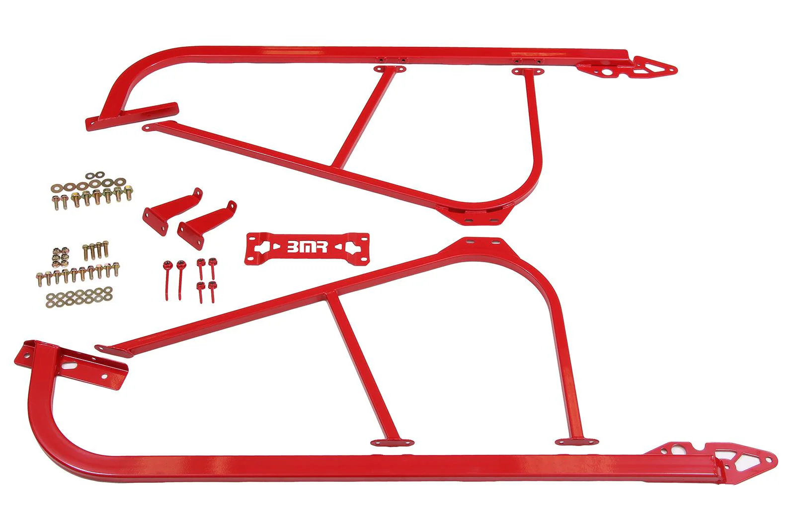 BMR Subframe Connectors Dodge Challenger (2008-2023) Bolt on - Black or Red SFC110
