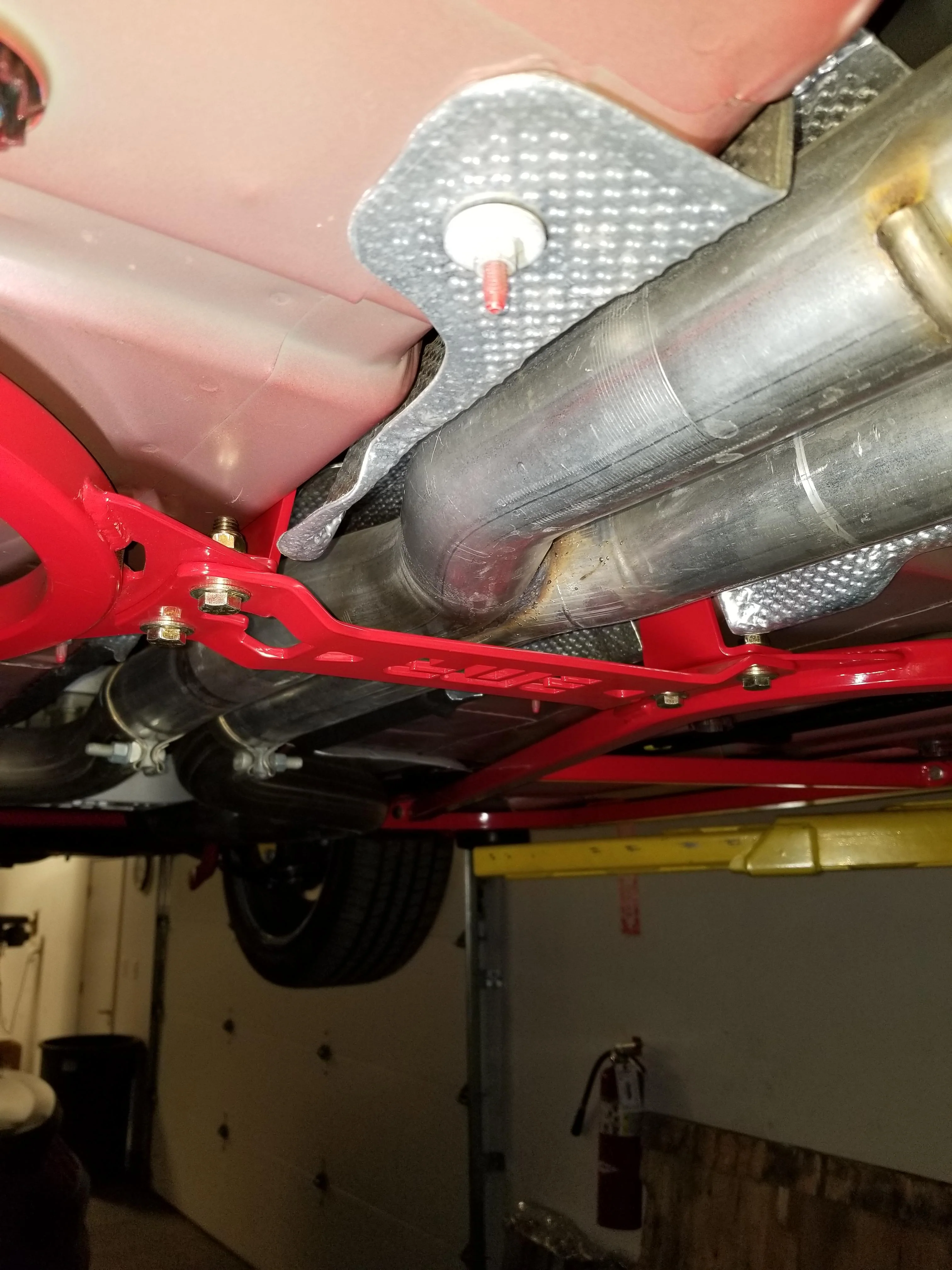 BMR Subframe Connectors Dodge Challenger (2008-2023) Bolt on - Black or Red SFC110 - Image 7