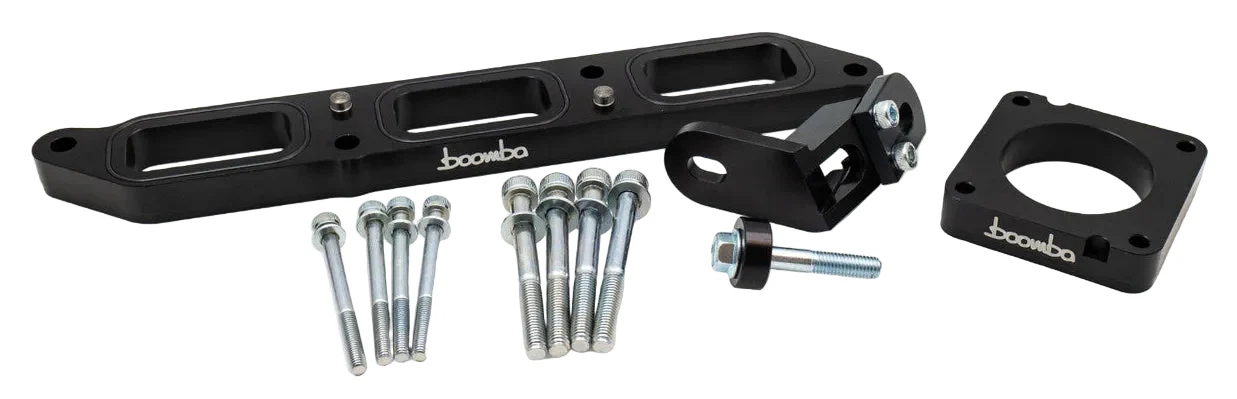 Boomba Racing Intake Manifold & Throttle Body Spacer for Toyota GR Corolla (2023-2026) Black / Red / Blue / Natural Aluminum