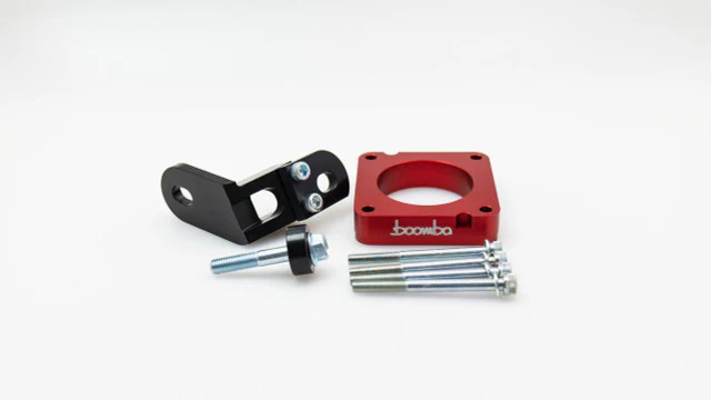Boomba Racing Intake Manifold & Throttle Body Spacer for Toyota GR Corolla (2023-2026) Black / Red / Blue / Natural Aluminum - Image 6