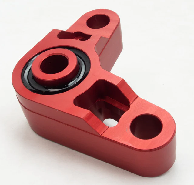 Boomba Racing Motor Mount for Ford Maverick 2.0L EcoBoost (2022-2026) Blue / Red / Black / Natural Aluminum - Image 4