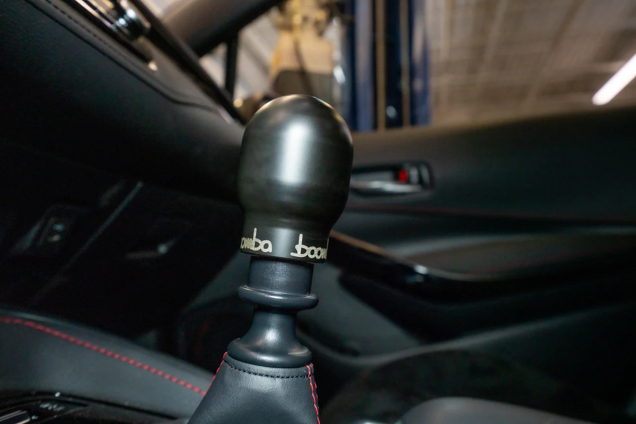 Boomba Racing Shift Knob Toyota GR Corolla (370G) Weighted Black - Image 3