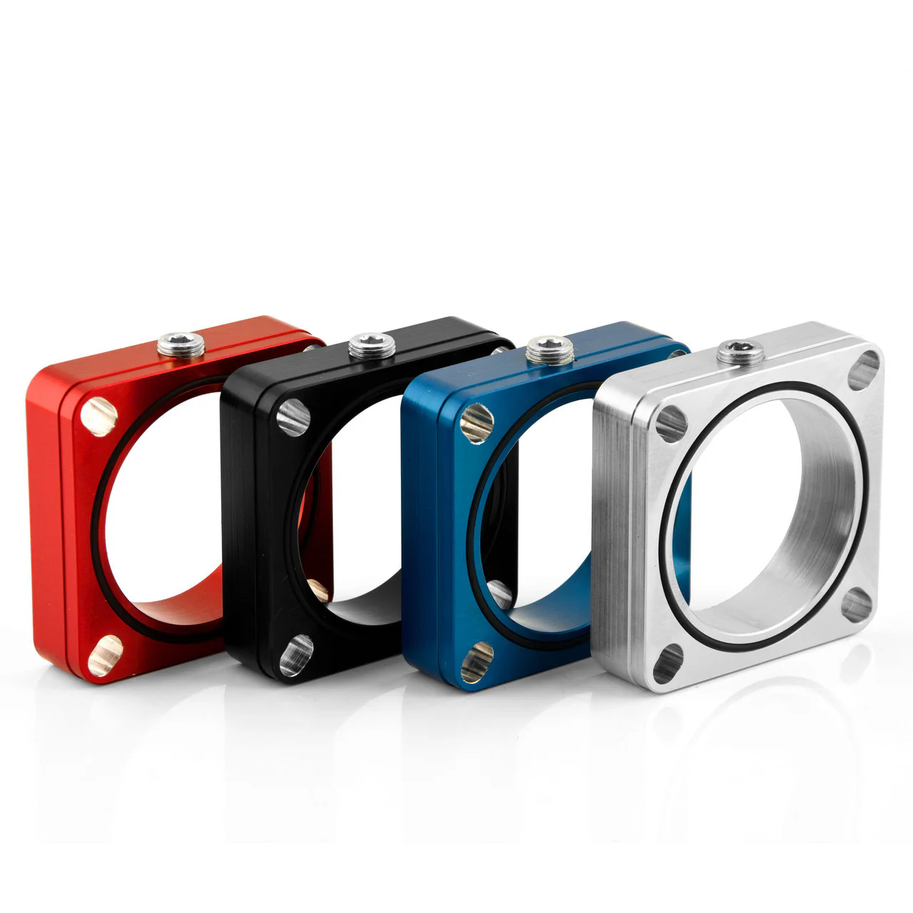 Boomba Racing Throttle Body Spacer for Ford Fusion 1.5L (2015-2020) Black / Red / Blue / Natural Aluminum