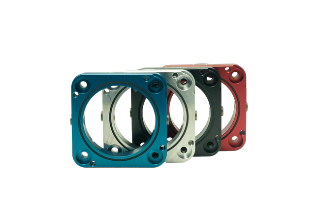Boomba Racing Throttle Body Spacer Ford Bronco 2.3L EcoBoost (2021-2026) Black / Red / Blue / Natural Aluminum
