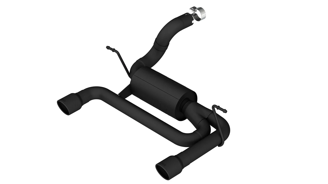 Borla Exhaust Jeep Wrangler JL/JLU 3.6L V6 (18–25) Touring or ATAK Axleback Muffler w/ Polished or Black Ceramic Tips - Image 8