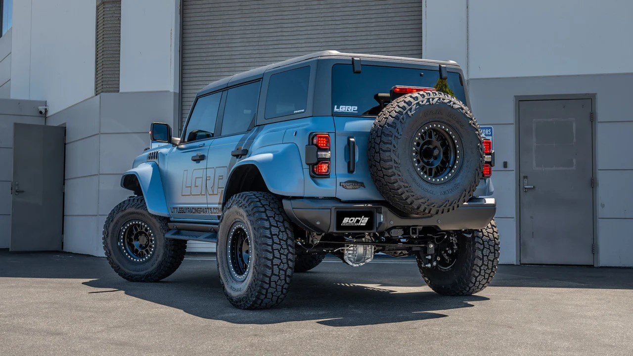 Borla Exhaust Ford Bronco Raptor 3.0L V6 (22–25) Standard or High-Clearance Catback ATAK w/ Polished or Black Coated Tips - Image 5