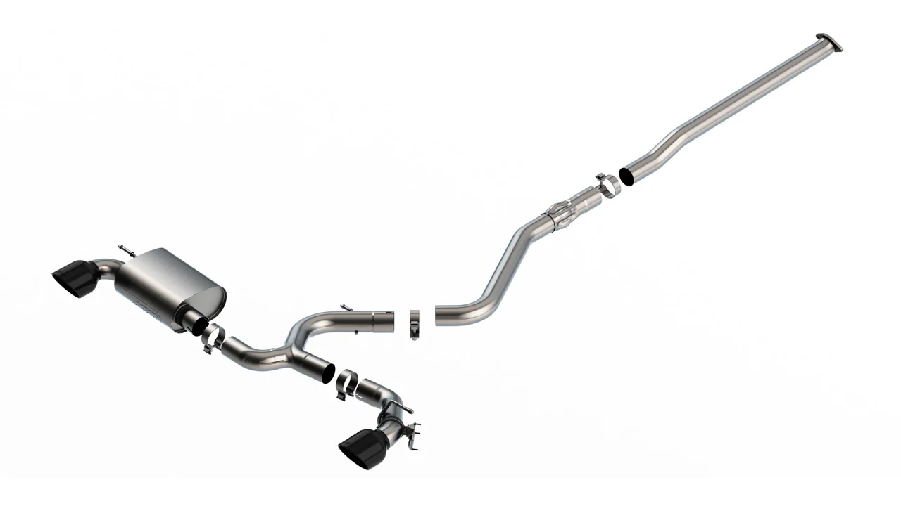 Borla Exhaust Hyundai Kona N 2.0L (22-23) ATAK Muffler Catback w/ Bright Chrome or Black Chrome Tips - Image 2
