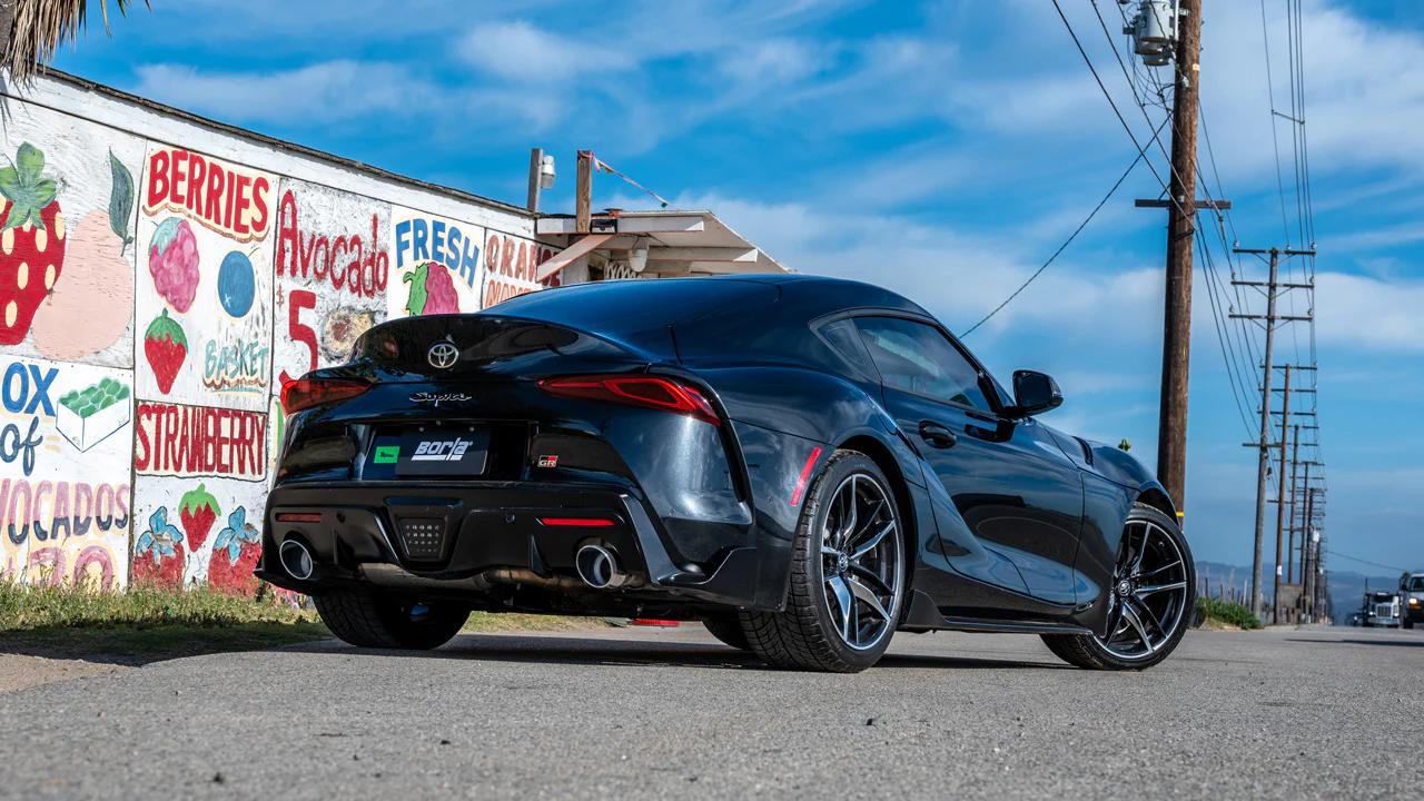 Borla Exhaust Toyota GR Supra 3.0 B58 (20-25) Catback ATAK w/ Chrome or Black-Chrome Tips - Image 3