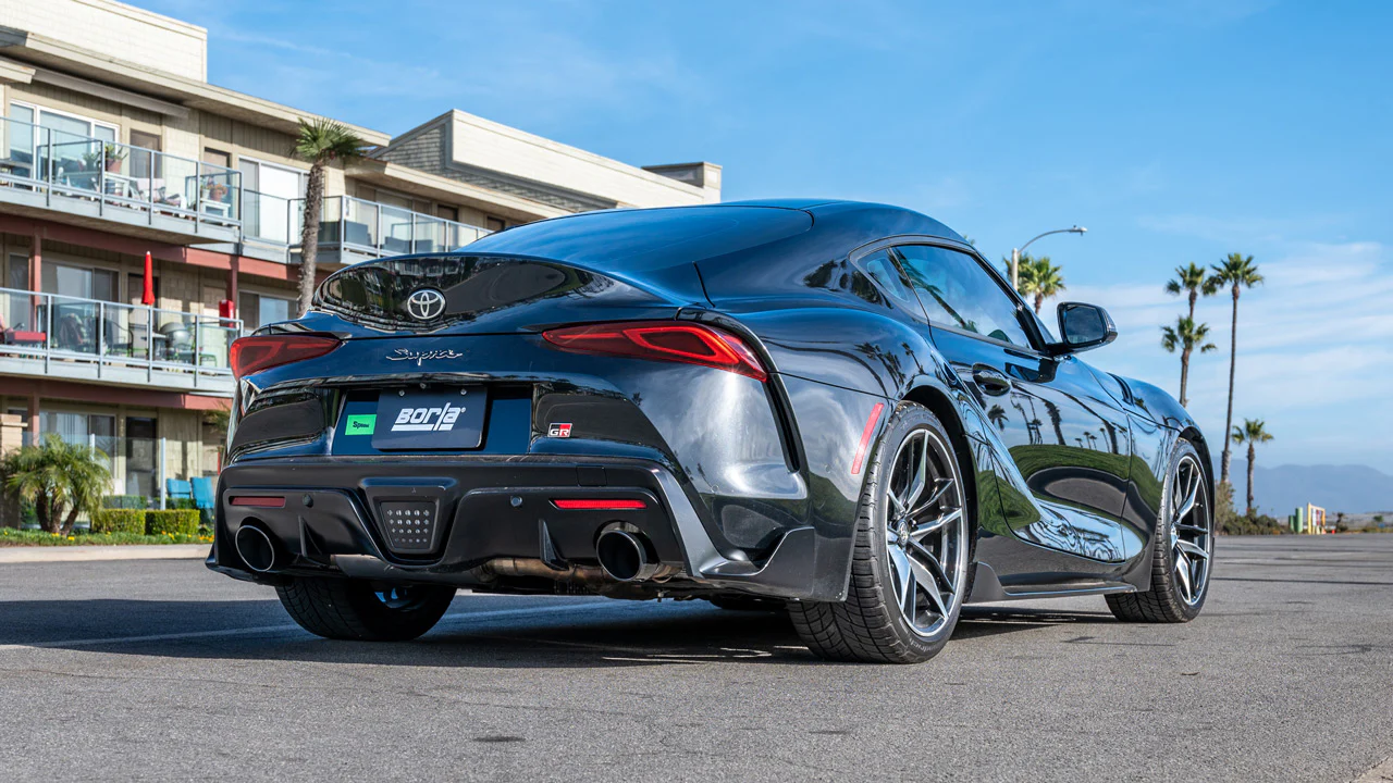 Borla Exhaust Toyota GR Supra 3.0 B58 (20-25) Catback ATAK w/ Chrome or Black-Chrome Tips - Image 6