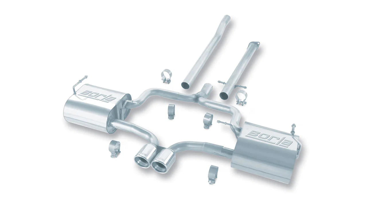 Borla Exhaust Mini Cooper S R52 / R53 1.6L FWD (04-08) Catback Touring w/ Polished Tips