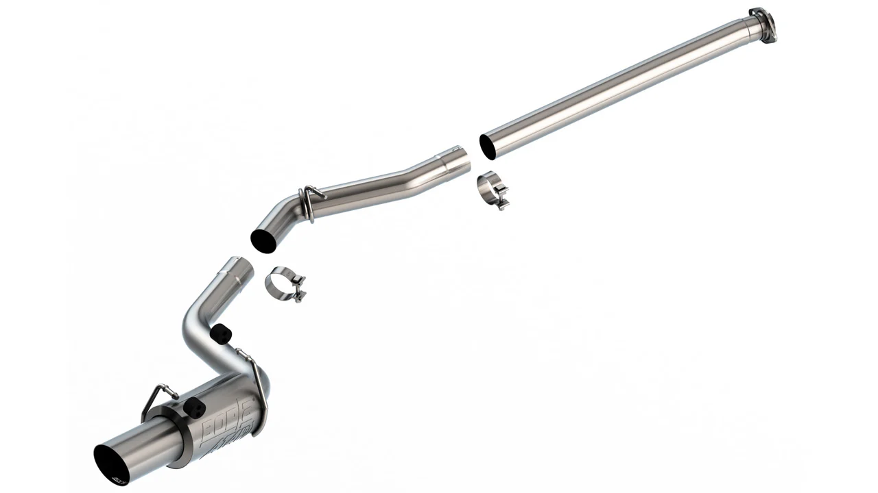 Borla Exhaust Subaru BRZ & Toyota GR86 2.4L (22–25) Single Exit Catback - ATAK w/ Polished Tip