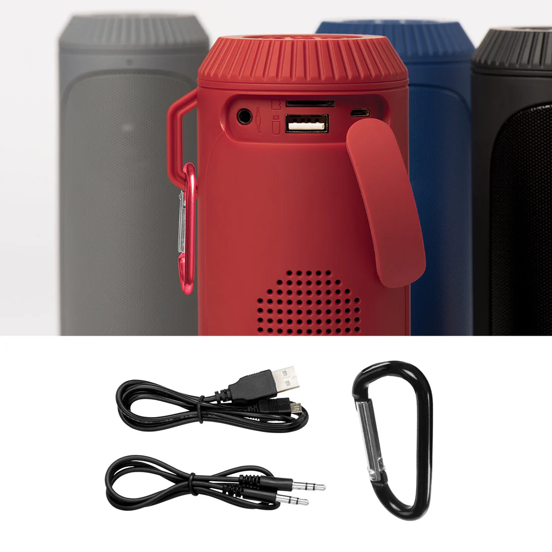 Boss Audio System BOLT Portable Bluetooth Speaker - Black (Pair) with TWS, Flashlight, and Weatherproof Design - Image 2