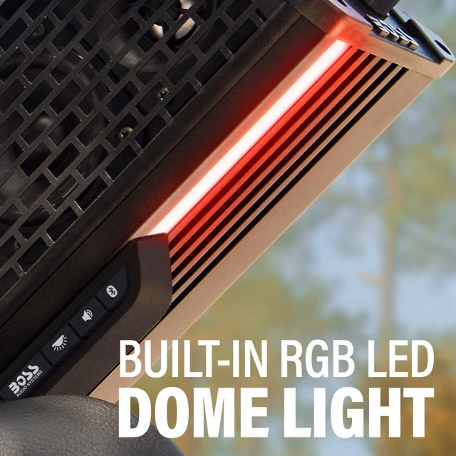 Boss Audio Systems ATV / UTV Bar Mount Soundbar - IPX5 Rated Weatherproof, Bluetooth, Amplified, 3 Inch Speakers - Image 16