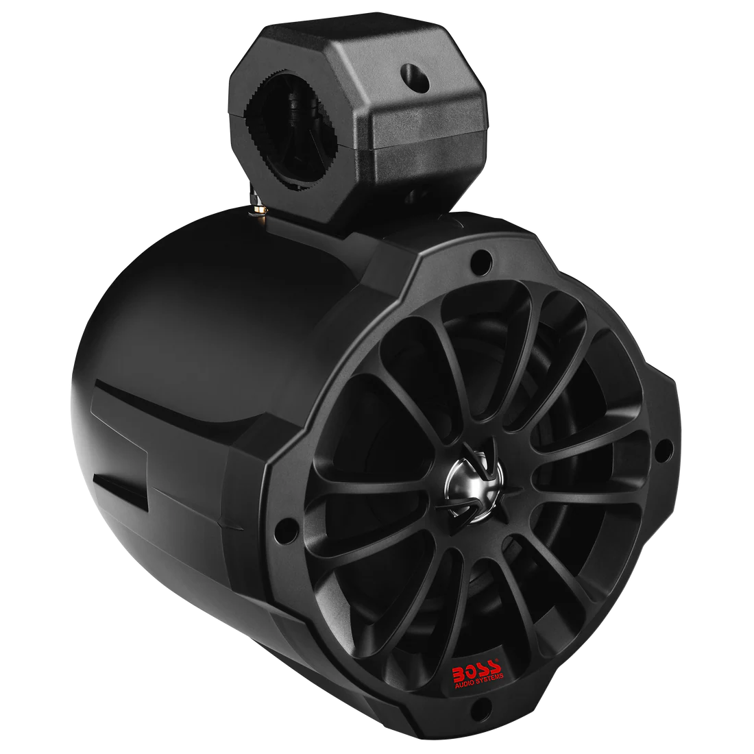 Boss Audio Systems 6.5" ATV/UTV Marine Roll Cage Waketower Speaker Pods - IPX6 Weatherproof, Bluetooth, Amplified, 1" Dome Tweeters, Full Range, 2-Way, Aux-In, Sold in Pairs - With or Without RGB LED - Image 17