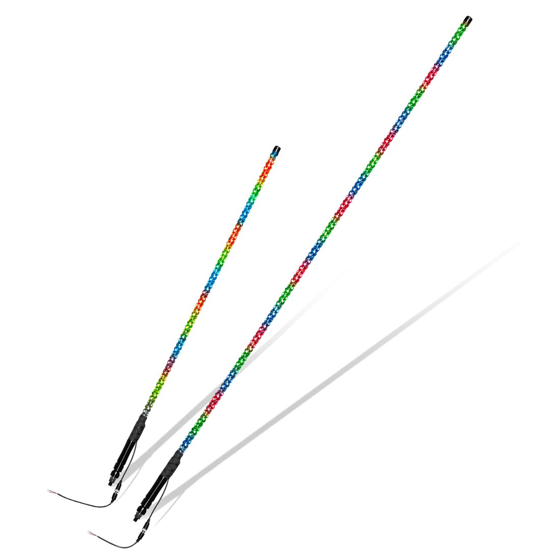 Boss Audio Systems ATV LED Whip Antenna / Chasing RGB Lights / App Control / Weatherproof (IP67) / 24", 48", 72" - Image 15