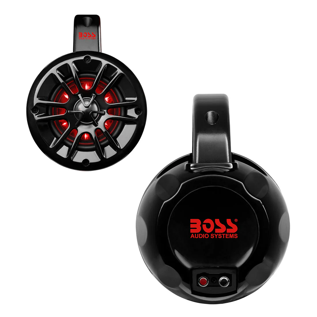 Boss Audio Systems ATV UTV Marine Waketower Speaker System - IPX6 Rated, Weatherproof, Full Range, RGB LED Lights - Image 36