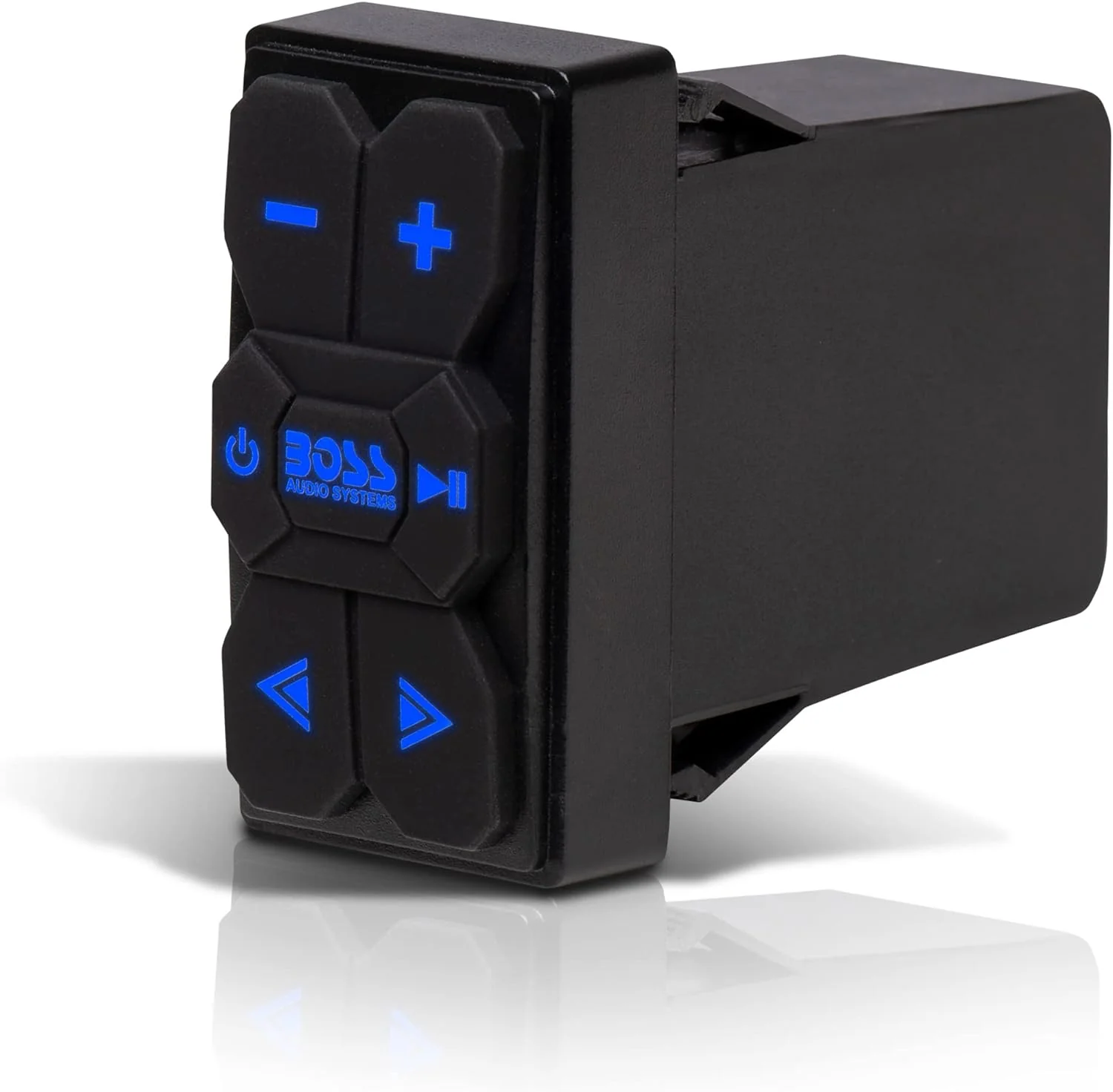 Boss Audio Systems Carling Rocker Switch - Bluetooth, 3.5mm Audio Input for Amplifiers / Ideal for ATV, UTV, Marine, RV, Trucks, Emergency Vehicles BPS1RS