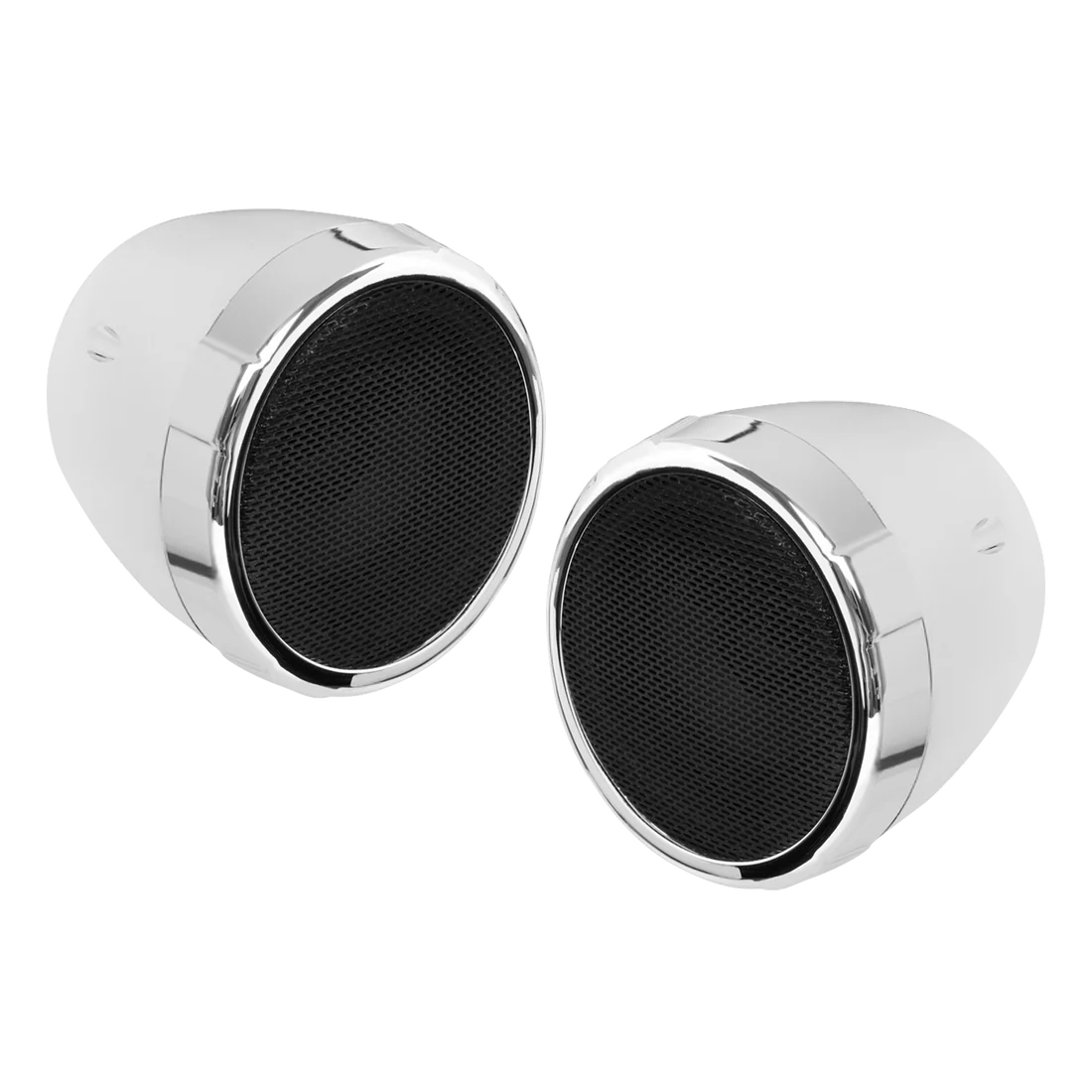 Boss Audio Systems Motorcycle & ATV Speaker System - Bluetooth, Weatherproof, 3" Speakers, Amplifier, Volume Control, 12V, Black Chrome or Chrome Option - Image 6