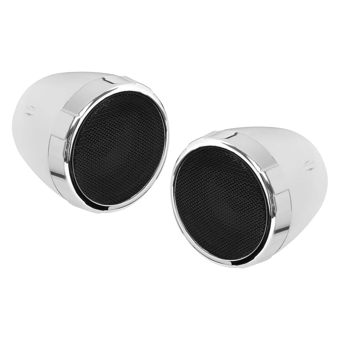 Boss Audio Systems Motorcycle & ATV Speaker System - Bluetooth, Weatherproof, 3" Speakers, Amplifier, Volume Control, 12V, Black Chrome or Chrome Option - Image 7