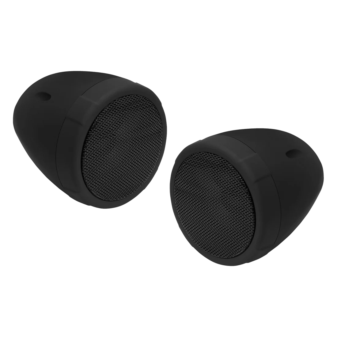 Boss Audio Systems MCBK425BA Motorcycle & ATV Speaker System - Bluetooth, Weatherproof, 3" Speakers, Amplifier, Volume Control, 12V, Matte Black 2 Pairs