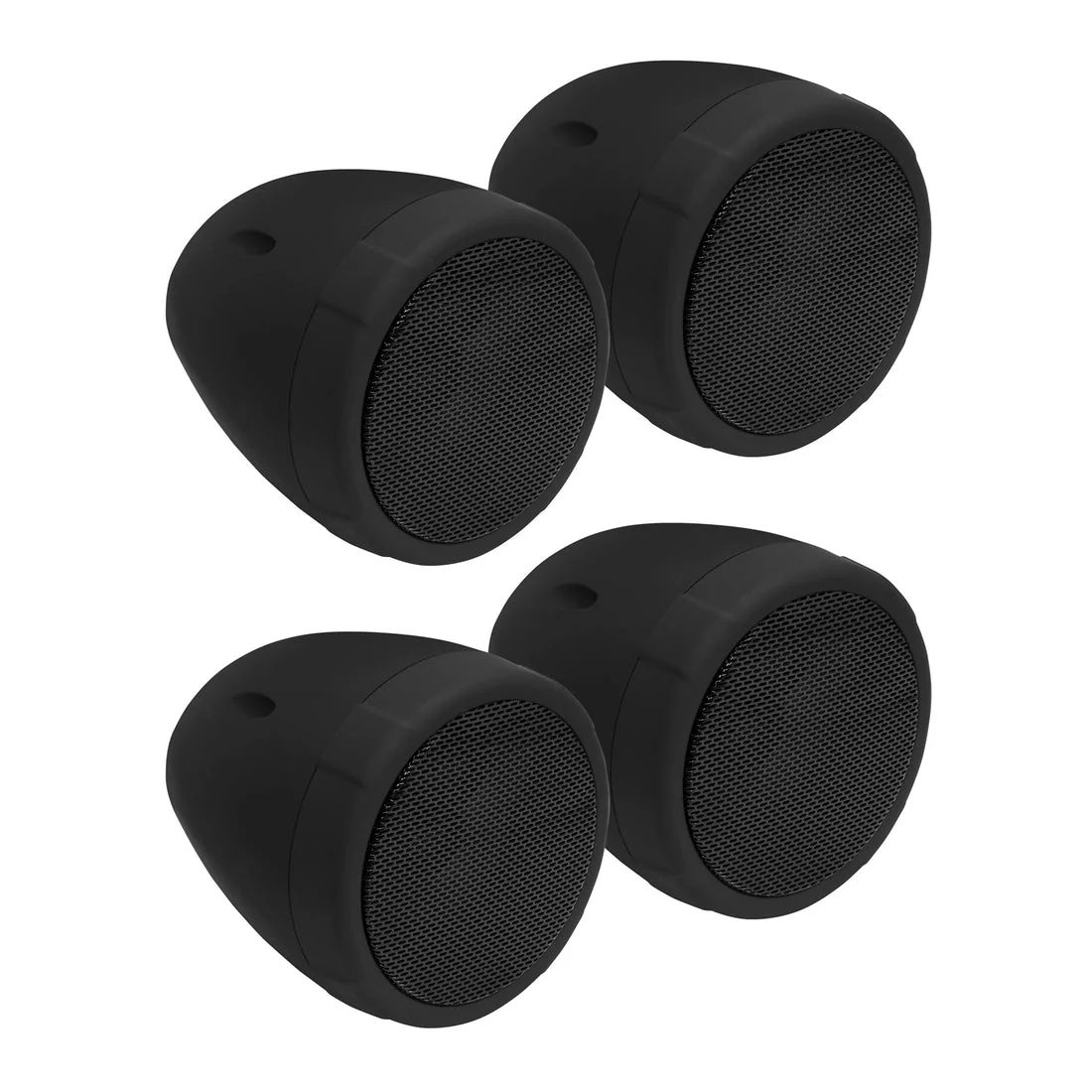 Boss Audio Systems MCBK475BA Motorcycle & ATV Speaker System - Bluetooth, Weatherproof, 4" Speakers, Amplifier, Volume Control, 12V , Matte Black (2 Pairs) - Image 5
