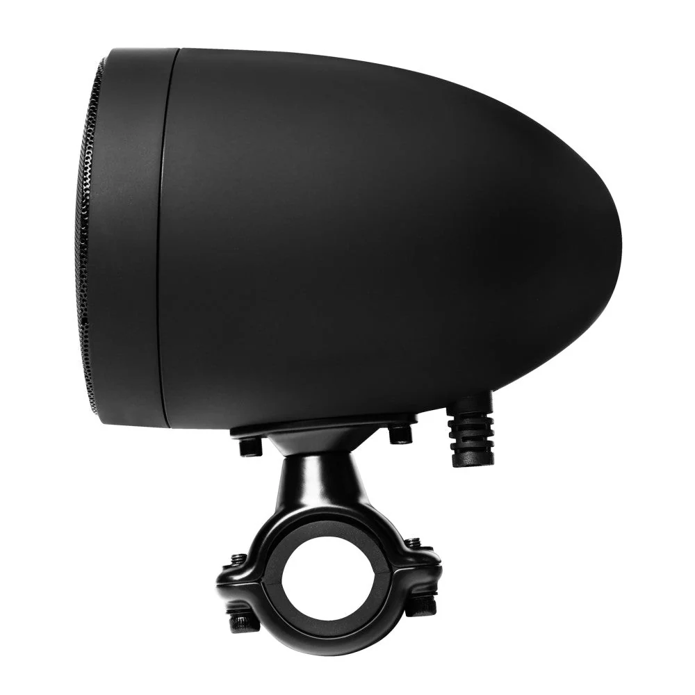 Boss Audio Systems Motorcycle & ATV Speaker System - Bluetooth, Weatherproof, 4" Speakers, Amplifier, Volume Control, 12V , Matte Black or Chrome Option - Image 6