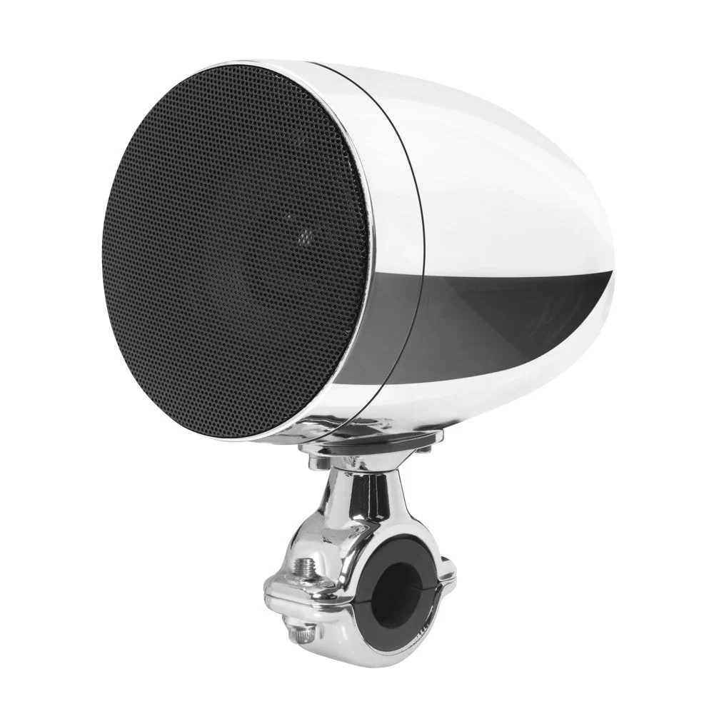 Boss Audio Systems Motorcycle & ATV Speaker System - Bluetooth, Weatherproof, 4" Speakers, Amplifier, Volume Control, 12V , Matte Black or Chrome Option - Image 9