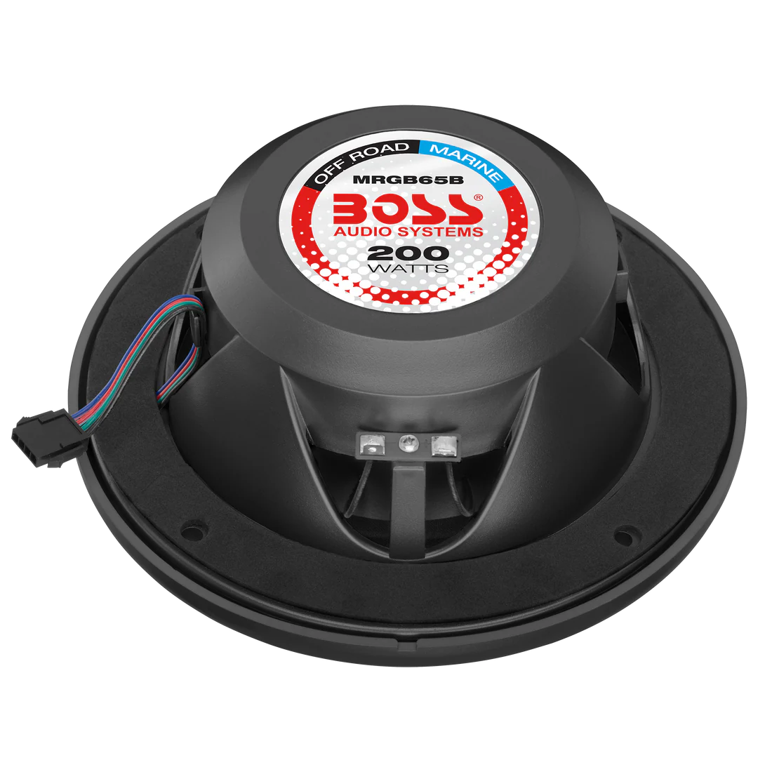 Boss Audio Systems RGB Marine Speakers - 150 or 200 Watts Per Pair, Weatherproof, Full Range, 2 Way, Sold in Pairs - 5.25 or 6.5 Inch Options - Image 3