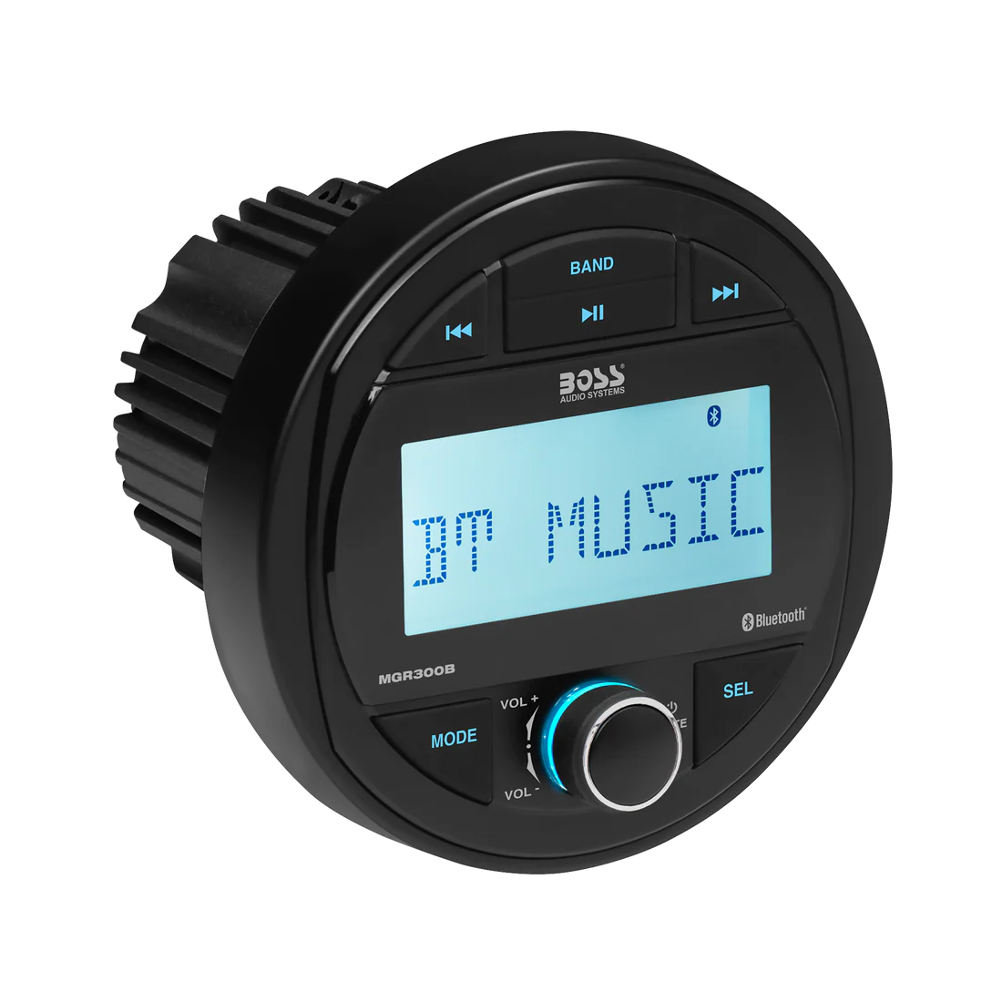 Boss Audio Systems Weatherproof Marine Gauge Receiver with Bluetooth, Digital Media MP3 Player, Built-in Amplifier, USB Port & AM/FM Radio - Image 25