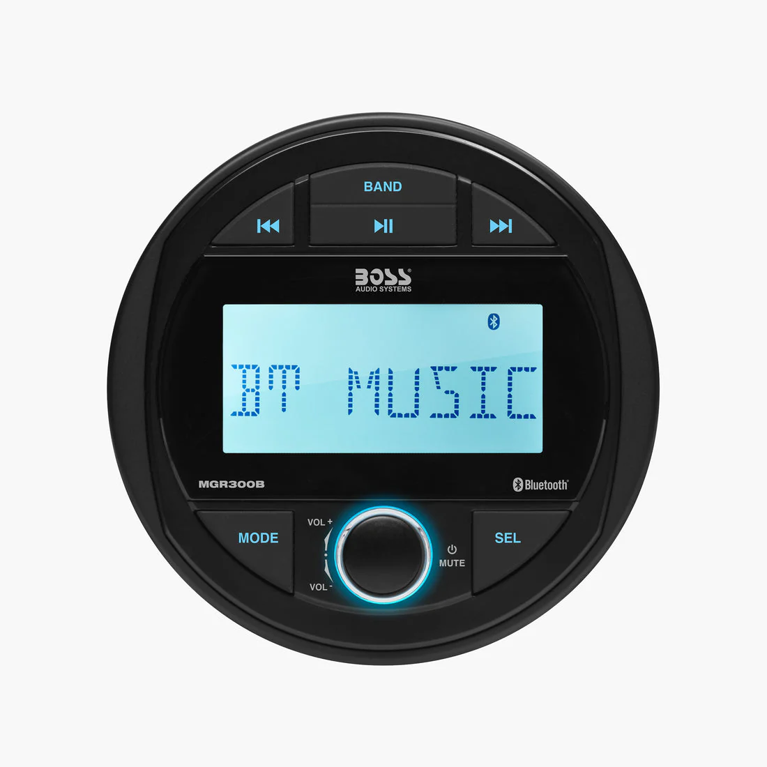 Boss Audio Systems Weatherproof Marine Gauge Receiver with Bluetooth, Digital Media MP3 Player, Built-in Amplifier, USB Port & AM/FM Radio - Image 28