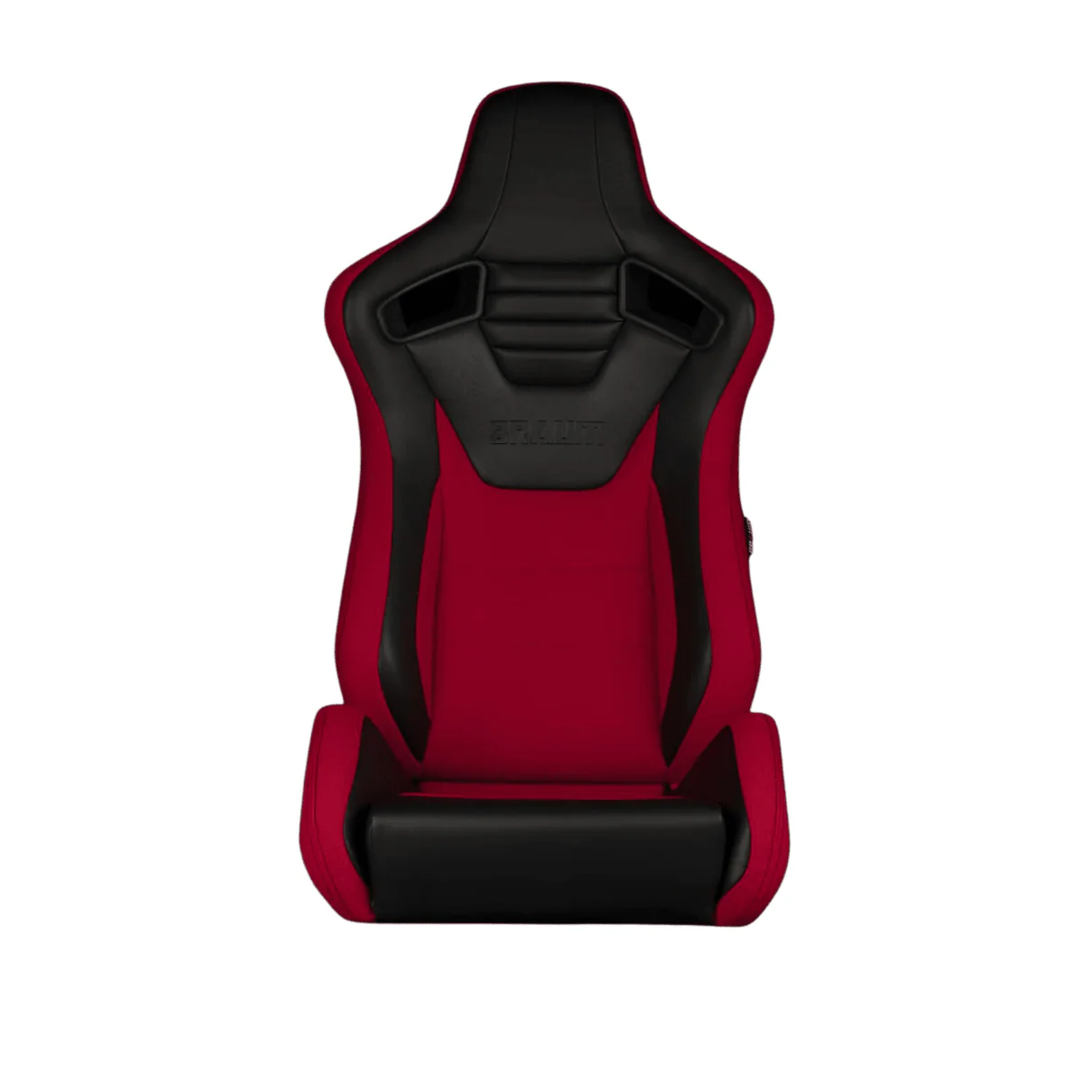 BRAUM Elite S Racing Seats BMW E36 Coupe (Reclinable - Black Leatherette) Black or Blue or Red Cloth / Red or Gray Plaid - Image 11