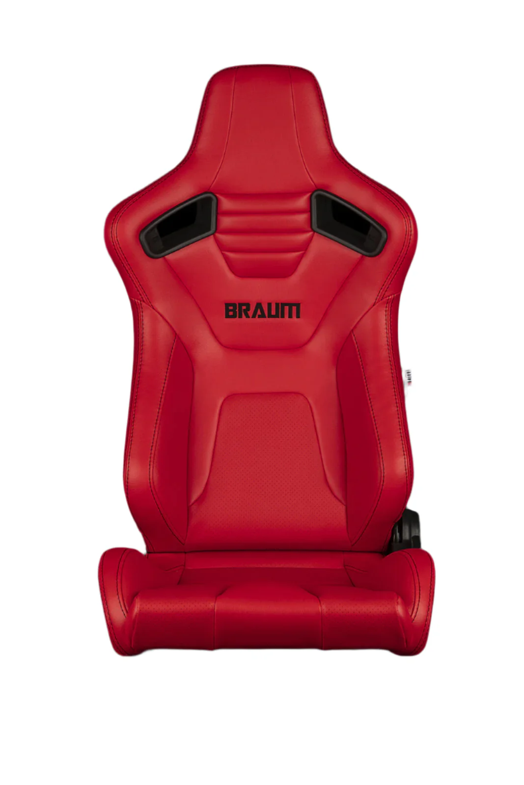 BRAUM Elite-X Racing Seats (Sport - Reclining) Black / Red / White / British Tan - Image 11