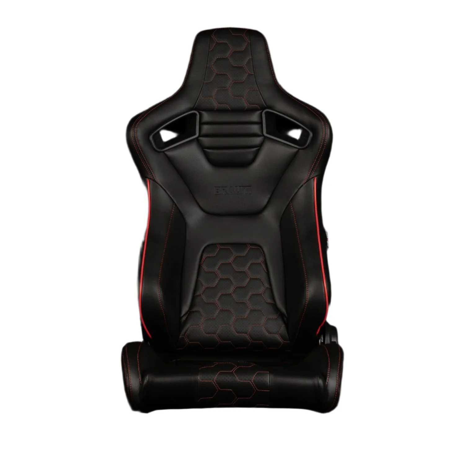 BRAUM Elite-X Racing Seats (Sport - Reclining) Black / Red / White / British Tan - Image 18